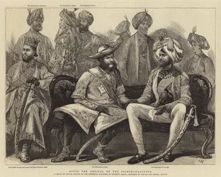 After the Arrival of the Prince, Calcutta